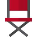 entertainment,cinema,furniture and household,tool,furniture,outline,chair,seat,chairs,director,director chair